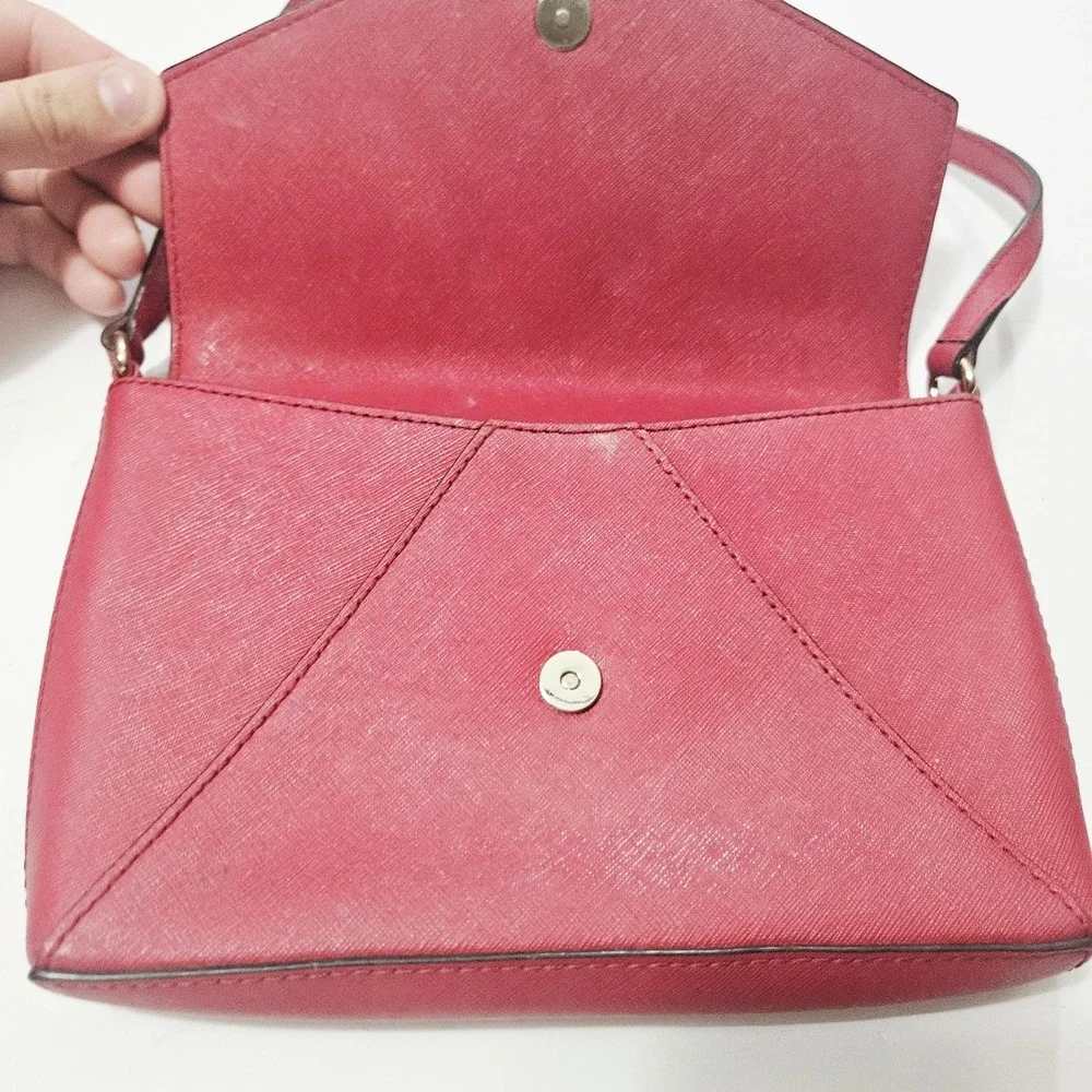 Kate‎ Spade NY Monday Cedar Street Red Envelope Crossbody Wallet Purse